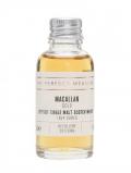 A bottle of Macallan Gold Sample Speyside Single Malt Scotch Whisky