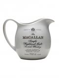 A bottle of Macallan / Large White Water Jug / 1980s