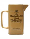 A bottle of Macallan / Mustard Yellow Water Jug / 1980s