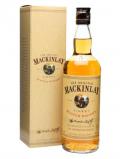 A bottle of Mackinlay 5 Year Old