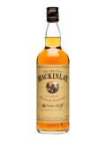 A bottle of Mackinlay 5 Year Old