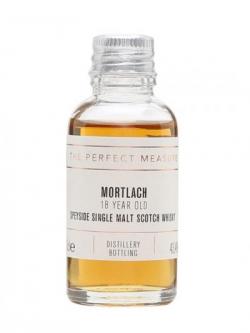 Mortlach 18 Year Old Sample Speyside Single Malt Scotch Whisky