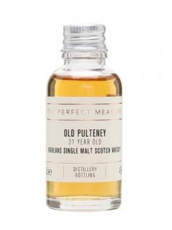 Old Pulteney 21 Year Old Sample Highland Single Malt Scotch Whisky