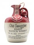 A bottle of Old Smuggler Ceramic / 2 Tone Ceramic / Bot. 1970s Blended Whisky