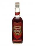 A bottle of Red Heart Jamaica Rum / Bot.1950s