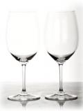 A bottle of Riedel Chianti/Riesling Glasses (Set of Two)