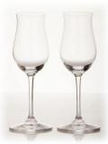 A bottle of Riedel Hennessy Cognac Glasses (Set of Two)