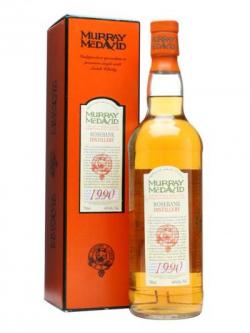 Rosebank 1990 / 13 Year Old / Murray McDavid Lowland Whisky