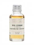 A bottle of Royal Lochnagar 12 Year Old Sample Highland Single Malt Scotch Whisky