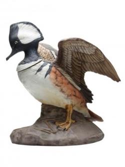 Ski Country Male Merganser / Empty Decanter