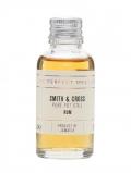 A bottle of Smith& Cross Rum Sample