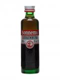 A bottle of Sonnema Berenburg Miniature