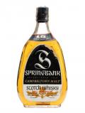A bottle of Springbank 15 Year Old / Bot.1970s Campbeltown Whisky