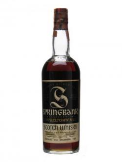 Springbank 1967 / 10 Year Old / Sherry Butt #3129