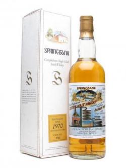 Springbank 1970 / 23 Year Old / Cask #1765 Campbeltown Whisky