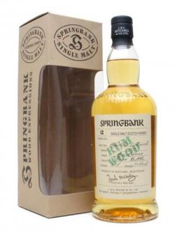 Springbank 1989 / 12 Year Old / Rum Wood Campbeltown Whisky