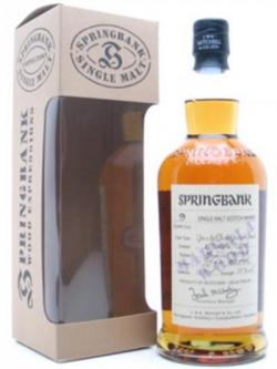 Springbank 1996 / 9 Year Old / Marsala Wood Campbeltown Whisky