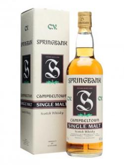 Springbank CV / Bot. 1990's Campbeltown Single Malt Scotch Whisky