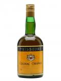 A bottle of Teissdre Cognac Orange Liqueur / Bot.1990s