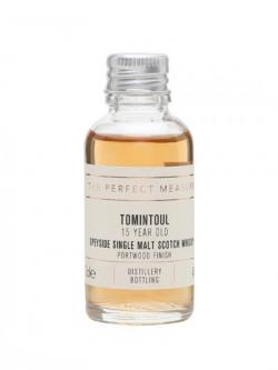 Tomintoul 15 Year Old Sample / Portwood Finish Speyside Whisky