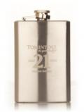 A bottle of Tomintoul Hip Flask