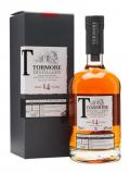 A bottle of Tormore 14 Year Old Speyside Single Malt Scotch Whisky