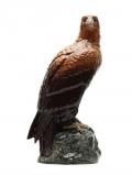 A bottle of Whyte& Mackay Golden Eagle Decanter / Empty