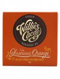 A bottle of Willie's Cacao Luscious Orange (65%) Dark Chocolate / 50g