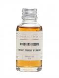 A bottle of Woodford Reserve Rye Whiskey Sample Kentucky Straight Rye Whiskey
