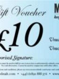 £10 Master of Malt Gift Voucher