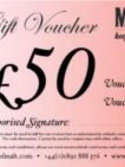 £50 Master of Malt Gift Voucher