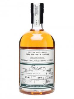 Scapa 1993 / 19 Year Old / Cask Strength Edition Highland Whisky