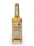 A bottle of Schenley O.F.C 8 Year Old Canadian Whisky - 1967