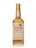 A bottle of Schenley O.F.C. 8 Year Old Canadian Whisky - 1970s