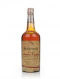 A bottle of Seagram's Selected Bourbon Whiskey - 1940s