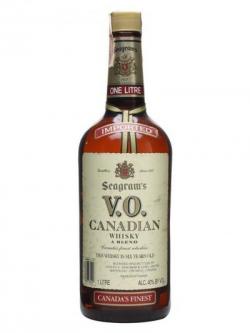 Seagram's VO Canadian Whisky / Bot.1987