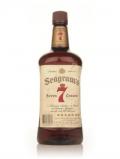 A bottle of Seagram’s 7 Crown - early 1980s