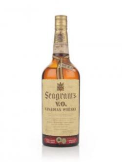 Seagram’s V.O. 6 Year Old Canadian Whisky -1957