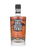 A bottle of Seven Tiki Aged Rum