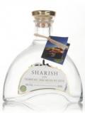 A bottle of Sharish Pera Rocha Gin