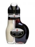 A bottle of Sheridan's Coffee Liqueur
