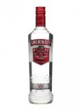 A bottle of Smirnoff Red Vodka