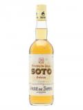 A bottle of Soto Solera Brandy de Jerez