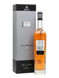 SPEY Byron's Choice / The Marriage Speyside Single Malt Scotch Whisky