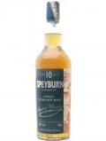 A bottle of Speyburn 10 Year Old / Old Presentation Speyside Whisky