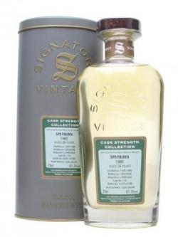 Speyburn 1980 / 26 Year Old Speyside Single Malt Scotch Whisky