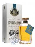 A bottle of Speyburn 21 Year Old / Centenary Decanter Speyside Whisky