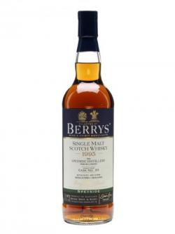 Speyside 1995 / 18 Year Old / Cask #33 / Berry Brothers Speyside Whisky