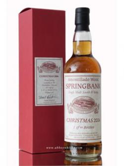 Springbank, Amontillado Cask, Private Bottling, Christmas 2006, 1 of 66 bottles