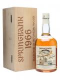 A bottle of Springbank 1966 / Local Barley / Cask:477 Campbeltown Whisky